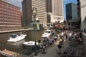 Milwaukee River walk
